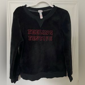 Feeling festive sleepwear sweater